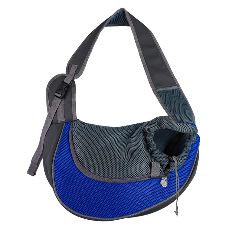 dark blue Color Pet Sling Carrier Backpack For Small Dogs & Cats