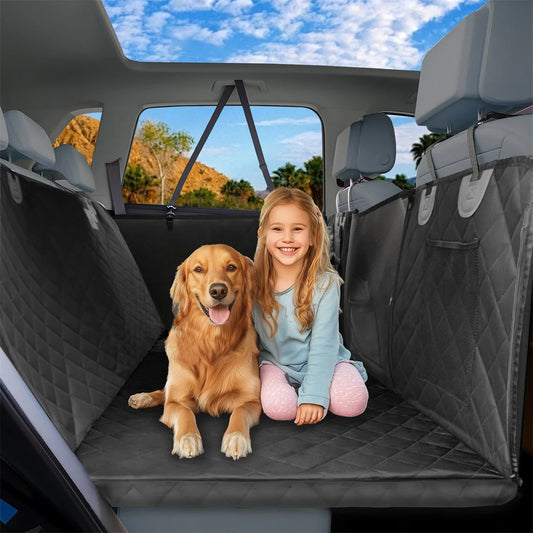 Waterproof Dog Car Backseat Extender Hammock Cover