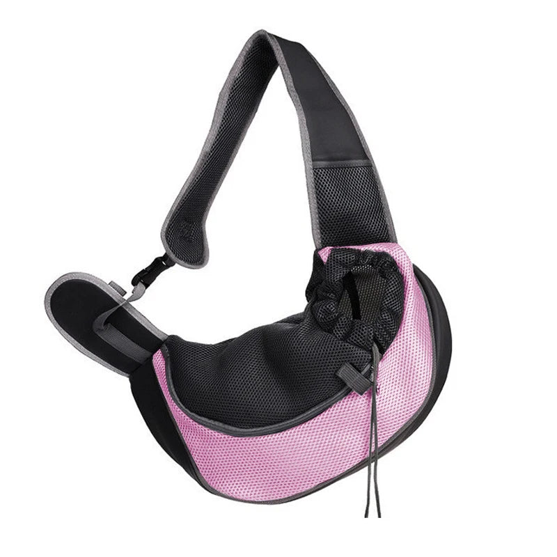 pink Color Pet Sling Carrier Backpack For Small Dogs & Cats