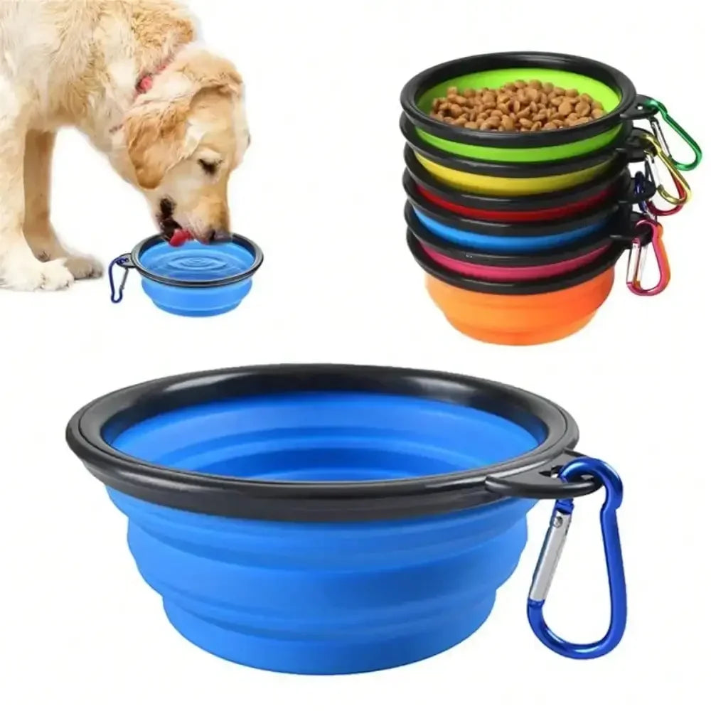 Portable 2-in-1 Pet Travel Bowl and Water Dispenser
