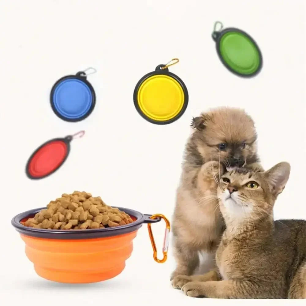 Portable 2-in-1 Pet Travel Bowl and Water Dispenser