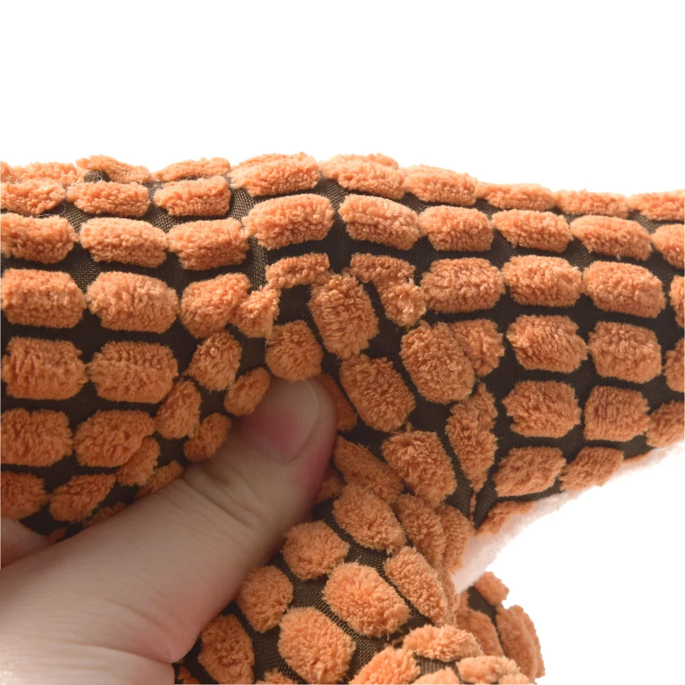 Plush Dinosaur Chew Toy For Pets – Soft Fleece Playmate