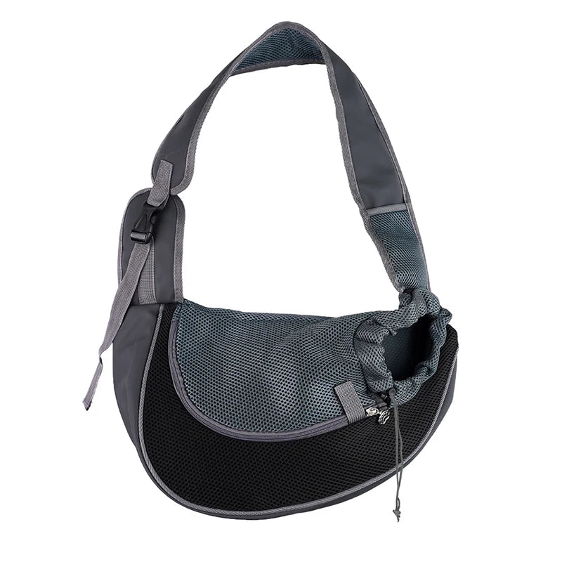 black Color Pet Sling Carrier Backpack For Small Dogs & Cats