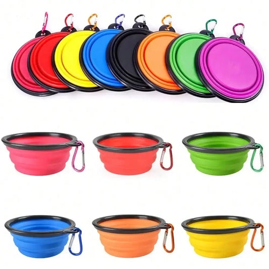 Portable 2-in-1 Pet Travel Bowl and Water Dispenser