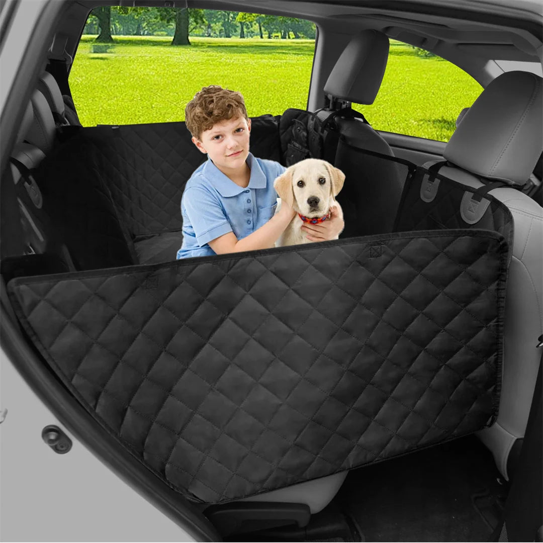 Waterproof Dog Car Backseat Extender Hammock Cover