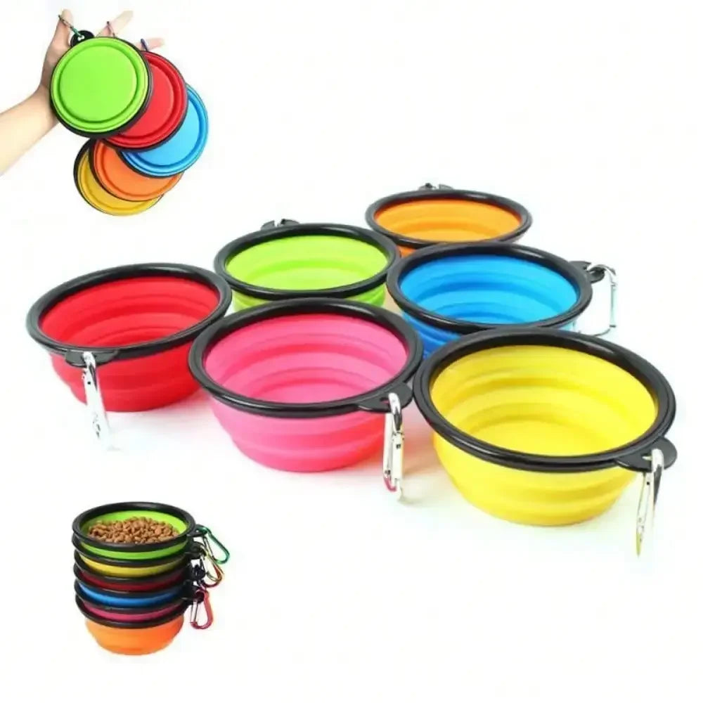 Portable 2-in-1 Pet Travel Bowl and Water Dispenser